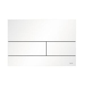 TECEsquare spolknapp rostfri metall Vit matt