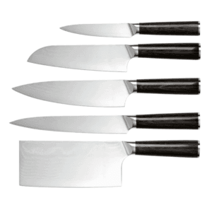 Pepper - Knivset 5 delar