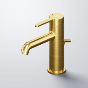 Steinberg Series 341 tvättställsblandare i Brushed Gold