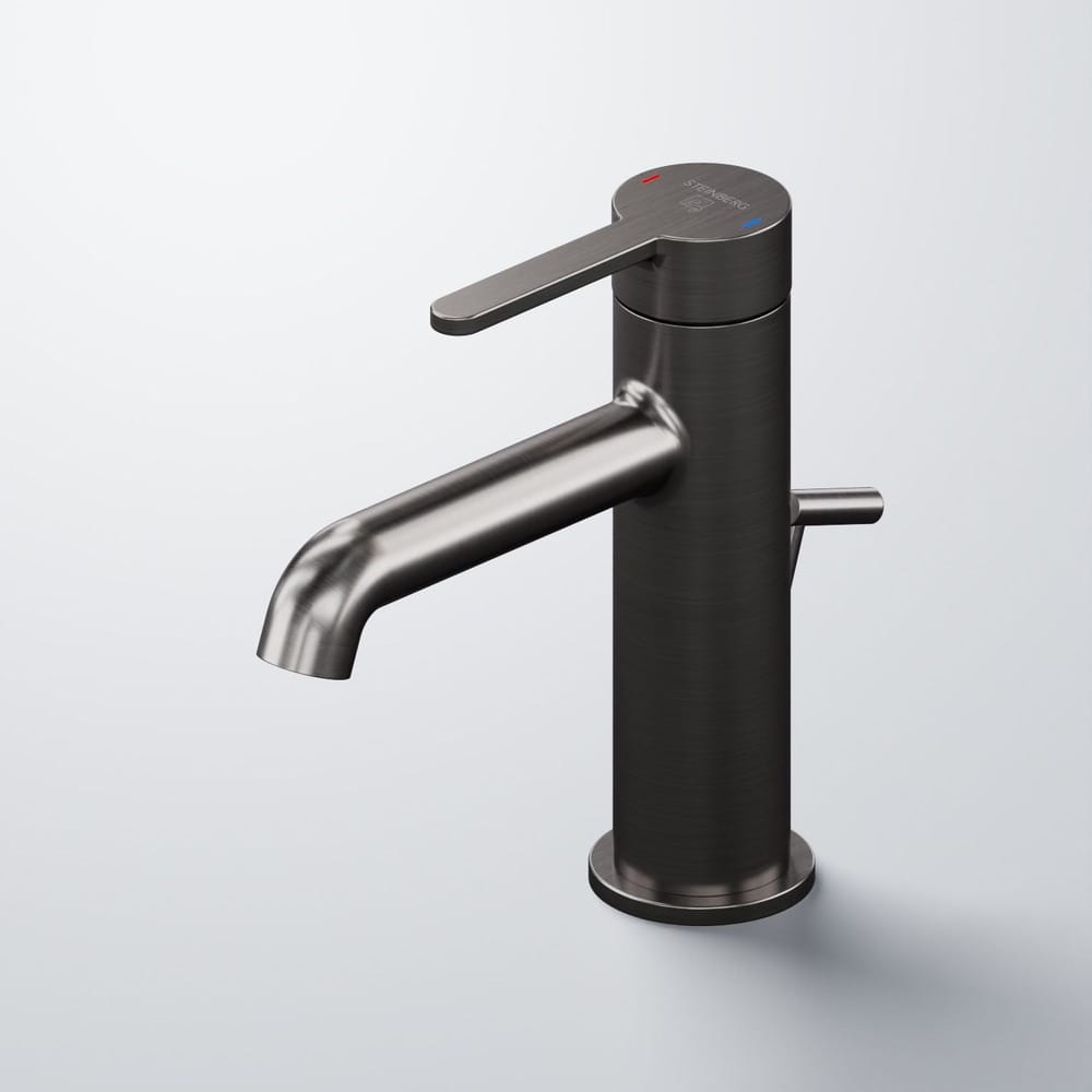 Steinberg Series 341 tvättställsblandare i Brushed Gun Metal