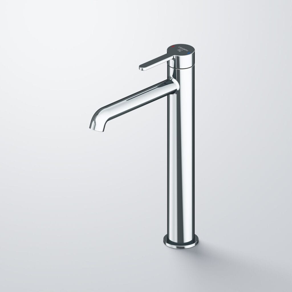 Steinberg Series 341 tvättställsblandare i mässing.