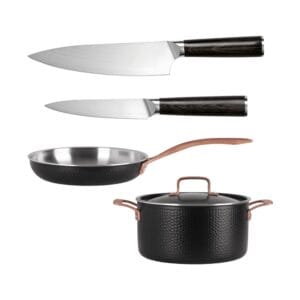 Pepper Grytset 3 delar The Starter Svart